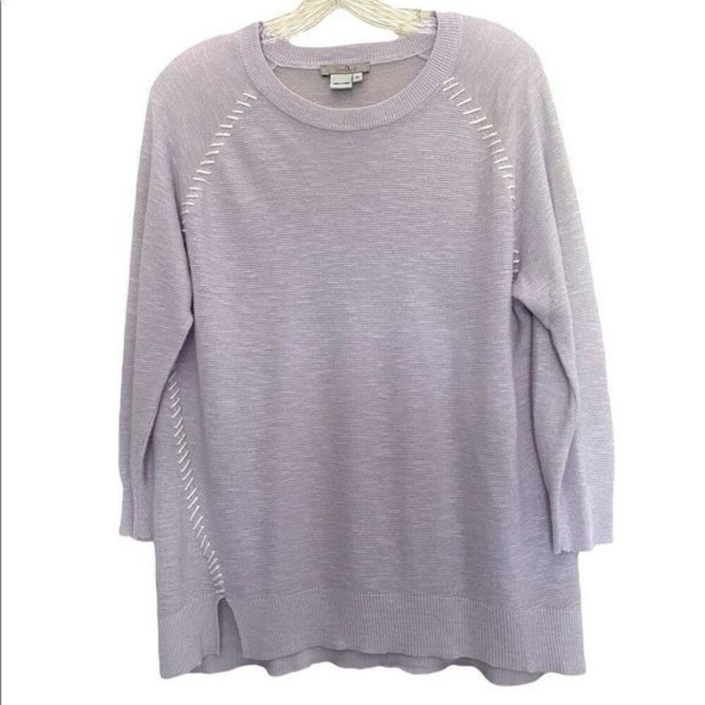 Ten-oh-8 3/4 sleeve knit sweater size XL.